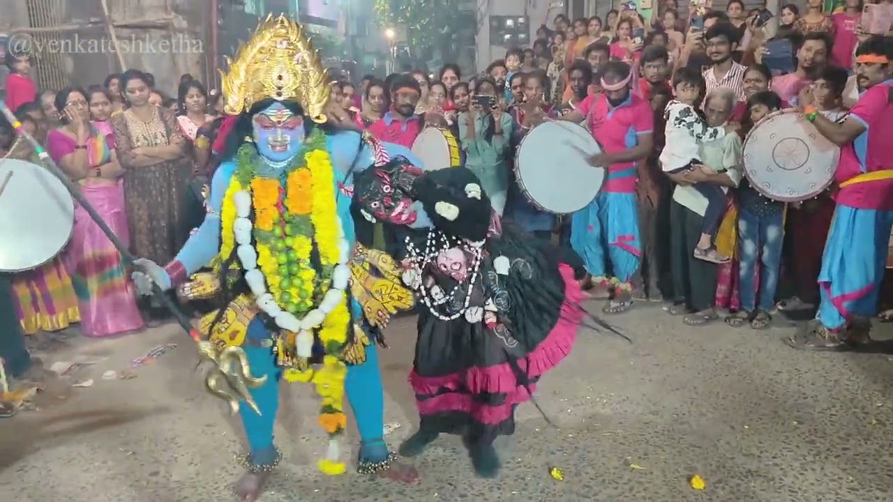 రాక్షస సంహారం | Kaali dance | Apara Kaalika Dance by Ramprasad garu|#ongole #dasara #dasaranavaratri