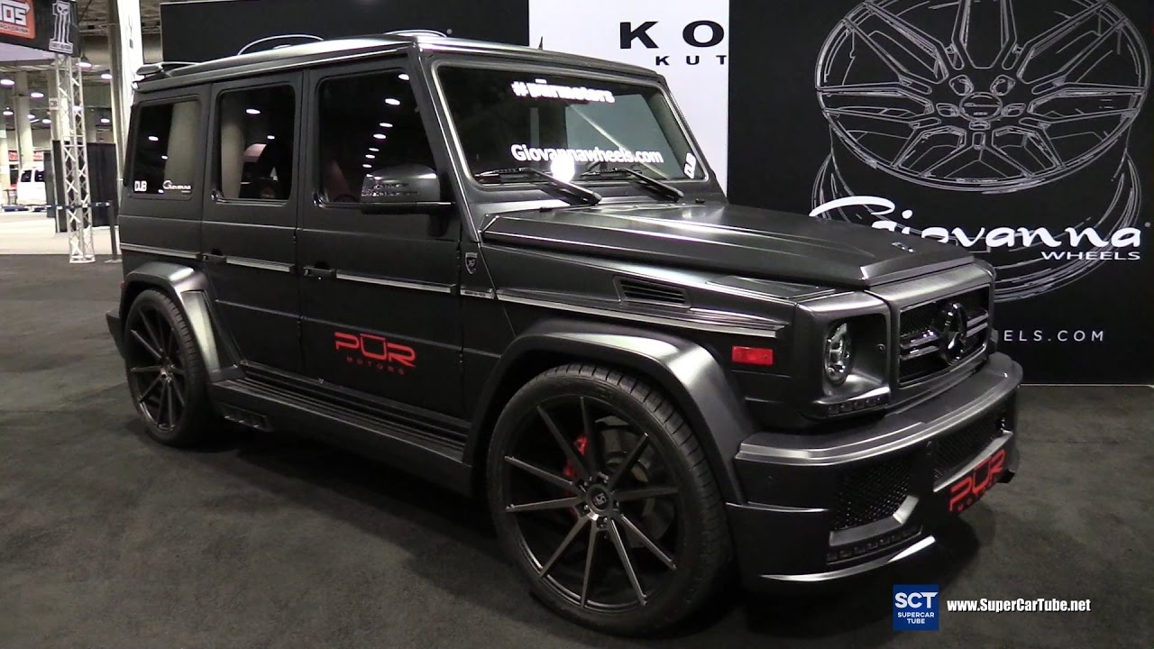 Mercedes AMG G Class G63 by Hamann Spyridon Widebody - Exterior Walkaround - 2016 LA Auto Show