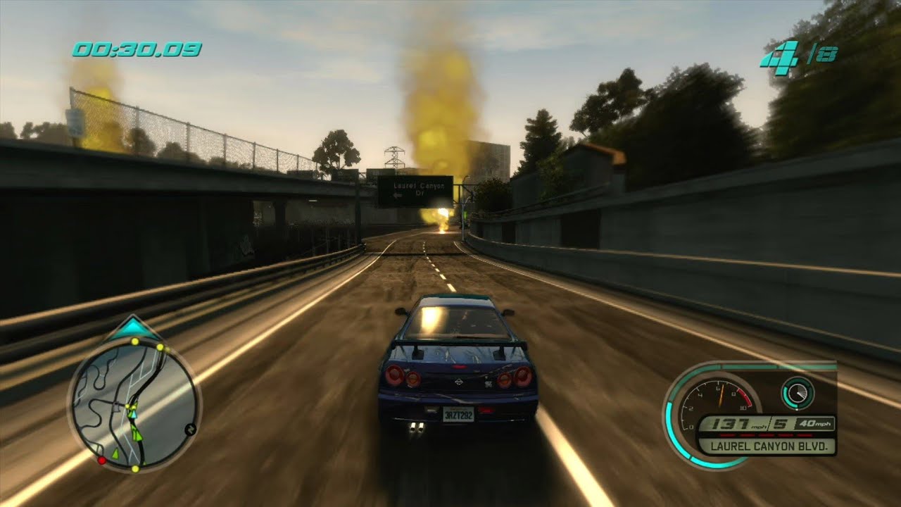 Midnight Club Los Angeles - Arcade Race - Ventura Shuffle