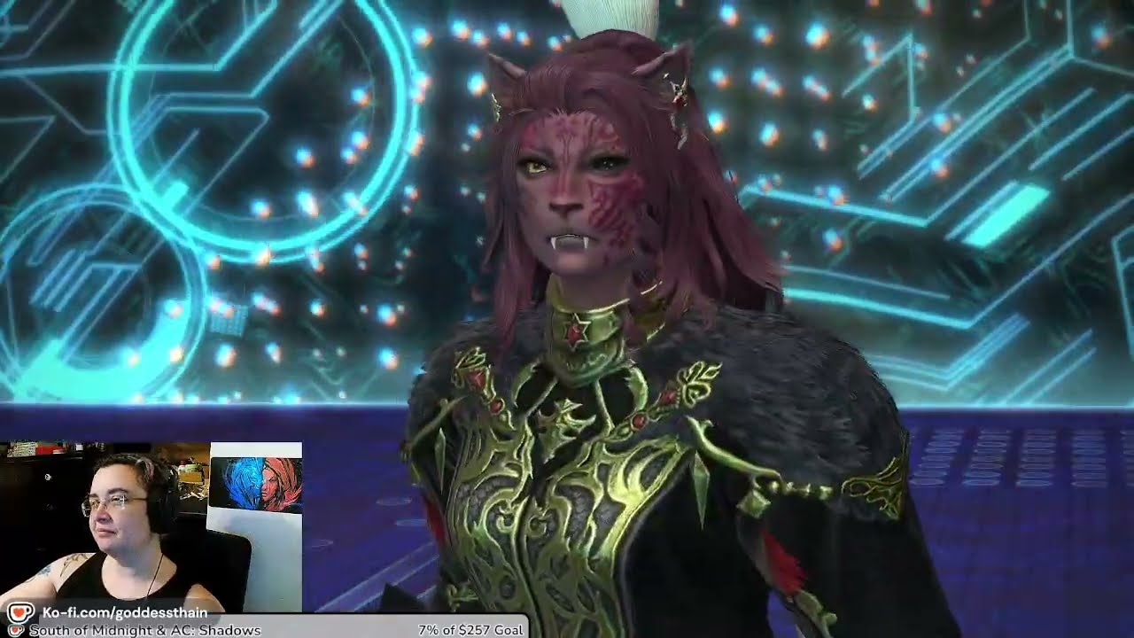 Day 252 (FFXIV - Dawntrail) - post-Alexandria voiced cutscene (finding Sphene & unlocking Interphos)