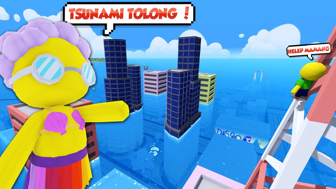 KEMARIN BANJIR SEKARANG TSUNAMI DATENG KE WOBBLY LIFE !!!
