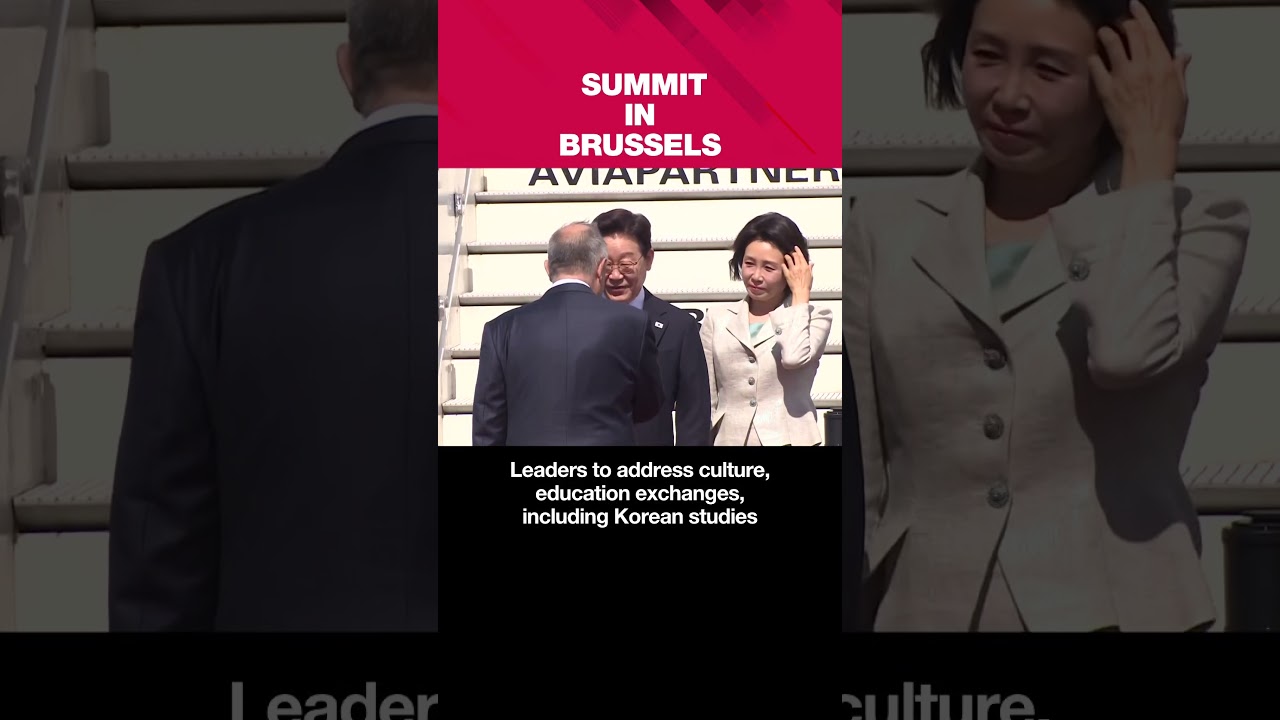 President Lee holds summit with leaders of Belgium, EU in Brussels