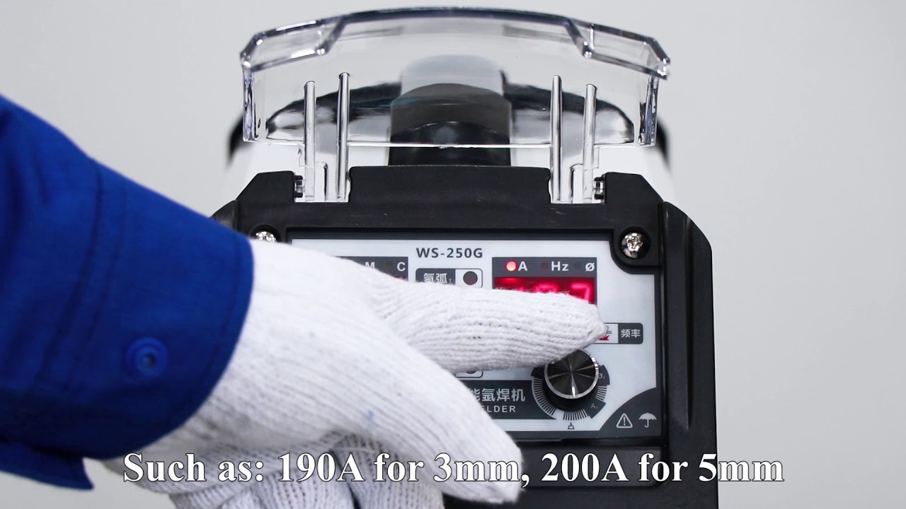 ANDELI TIG-250GPLC upgrade performance supports gold and silver welding,TIG & Cold welding machine