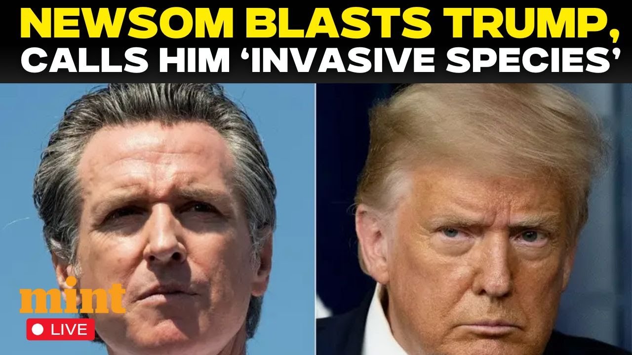 Live: Gavin Newsom Slams President Trump As An “Invasive Species,” Escalating Tensions