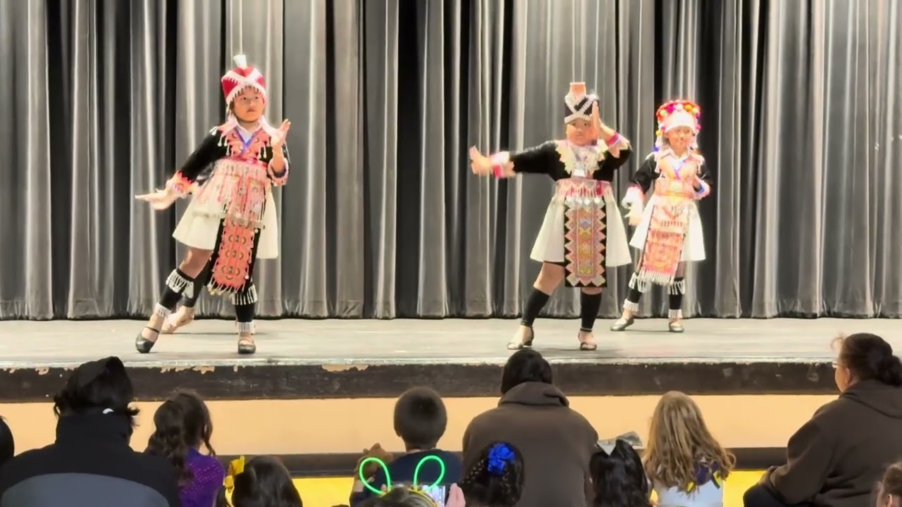Hmong student from Chegwin school dances 2025