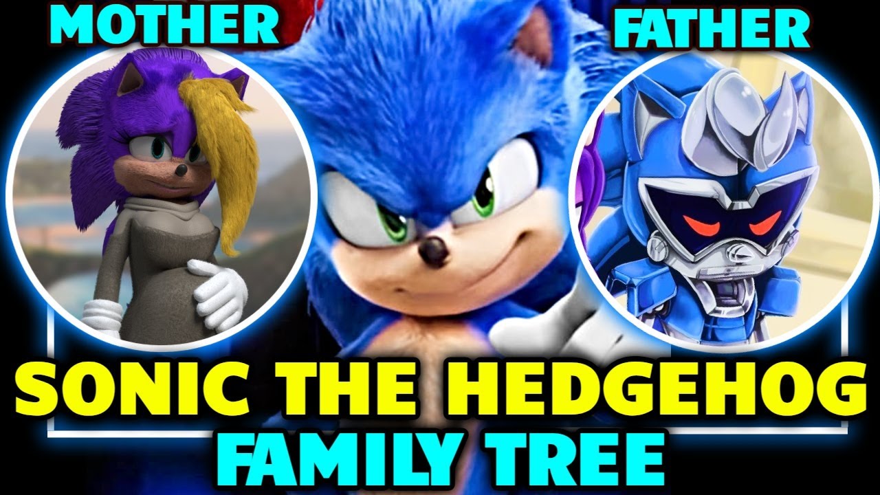 Entire Sonic the Hedgehog Family Tree - Explored - Backstories And Powers Of Every Sonic Fam Member!