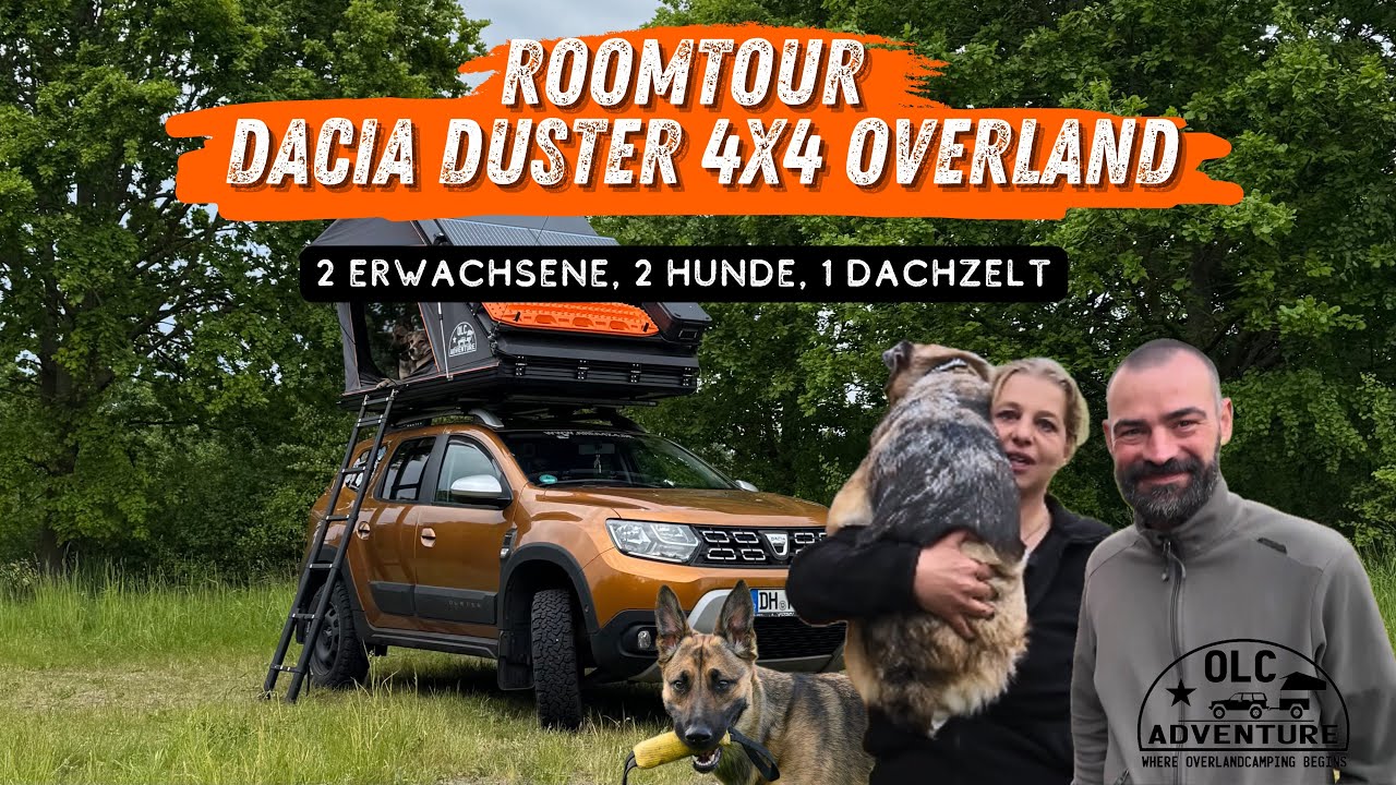 Roomtour Dacia Duster 4x4 Overland - zu viert im Mini SUV