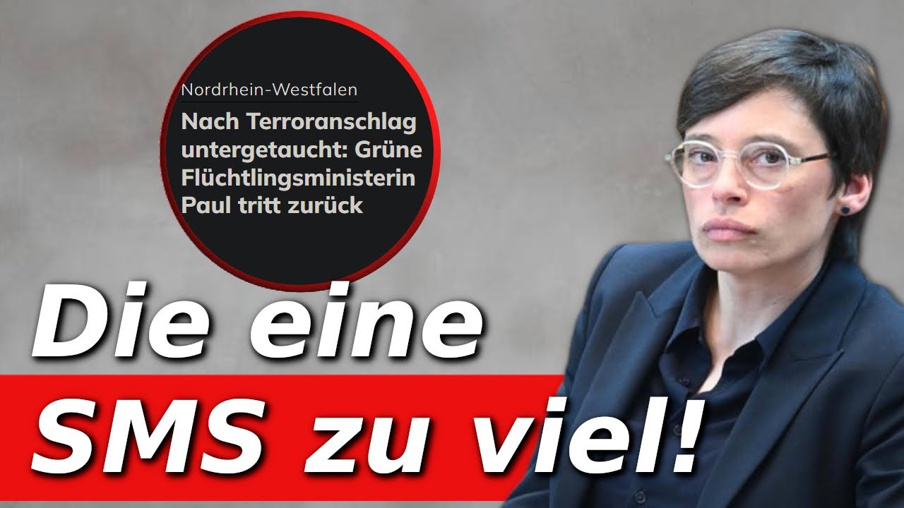 NRW vor der Wahl: Grüner Rücktritt nach Terroranschlag erschüttert Regierung