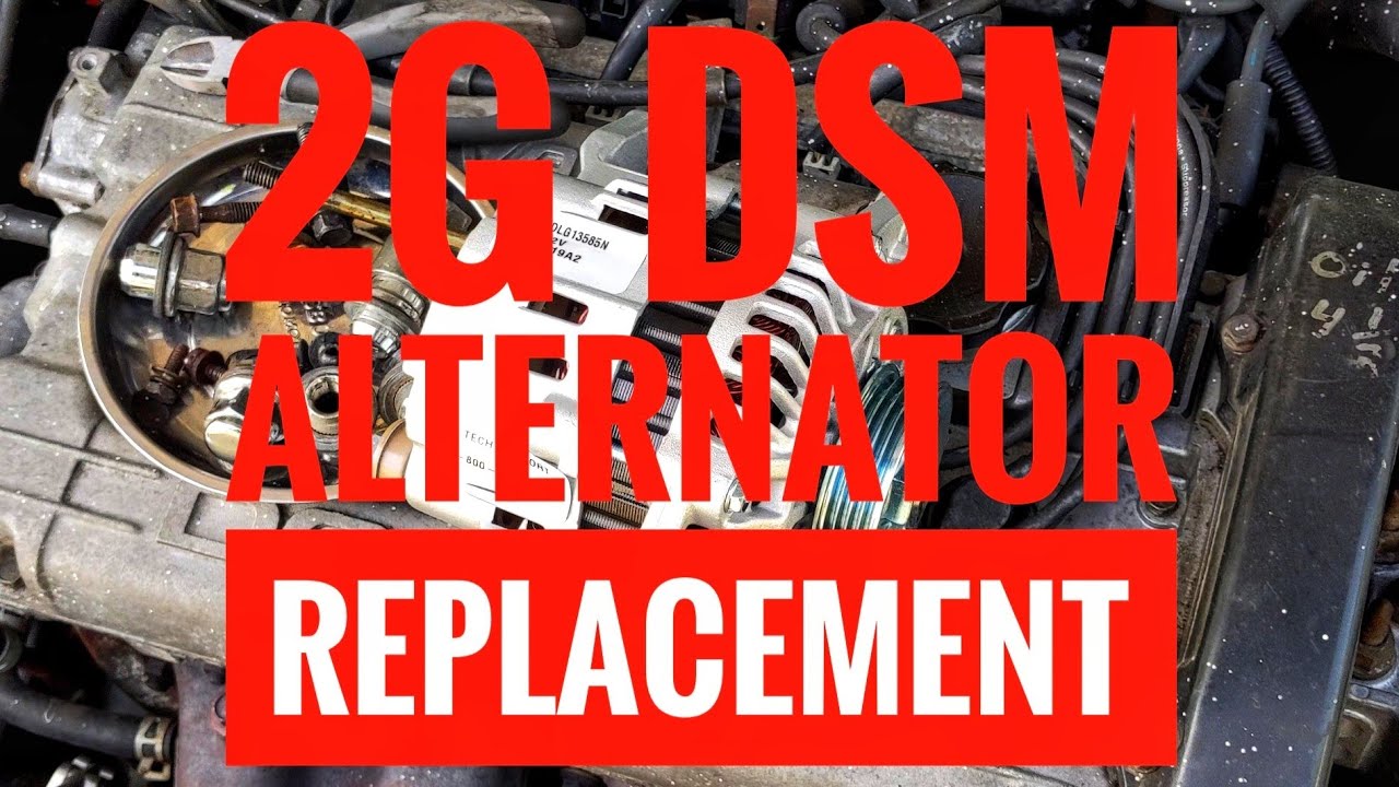 2G DSM alternator replacement!