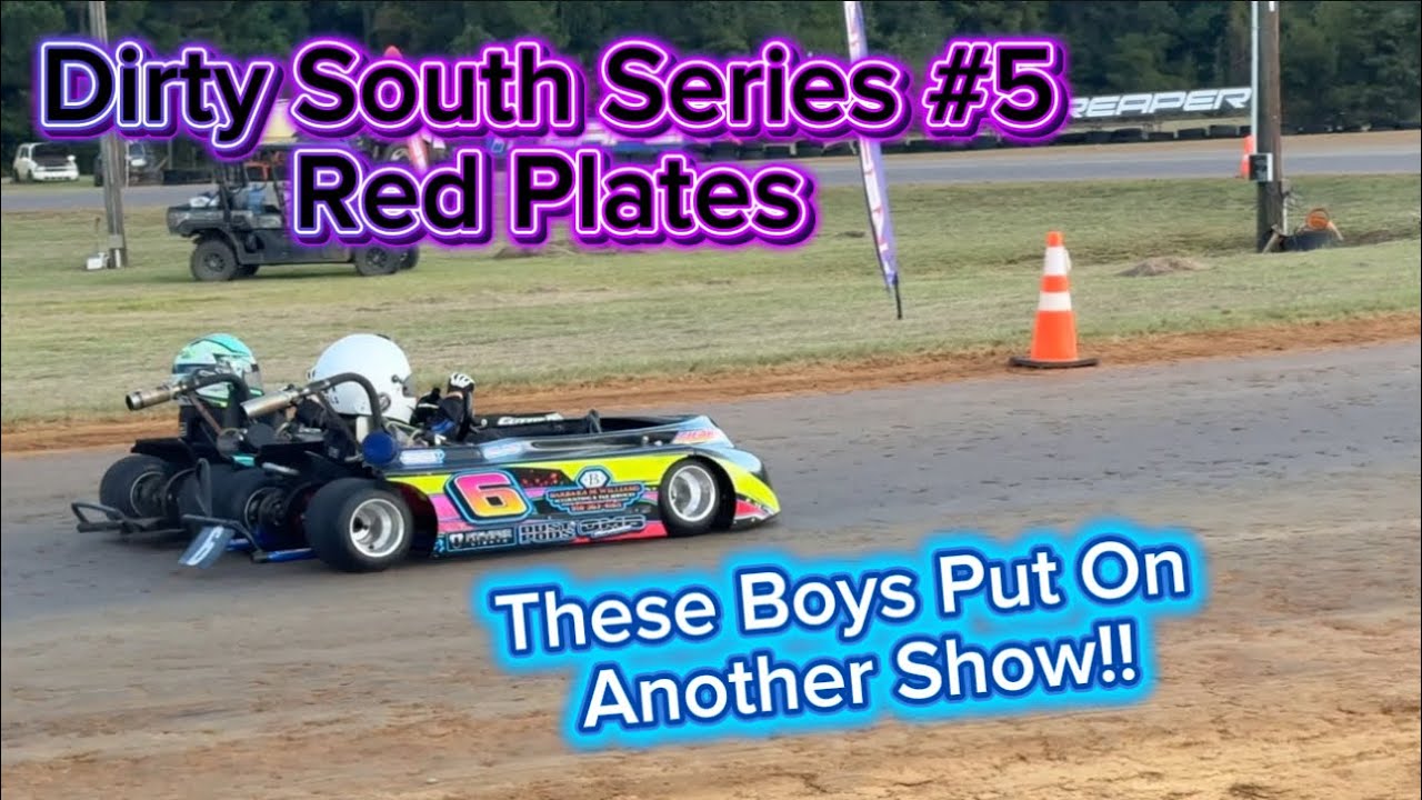 Гонка по грунтовой трассе для детей 5-8 лет! Серия Dirty South Points #5 на Low Country Kartway