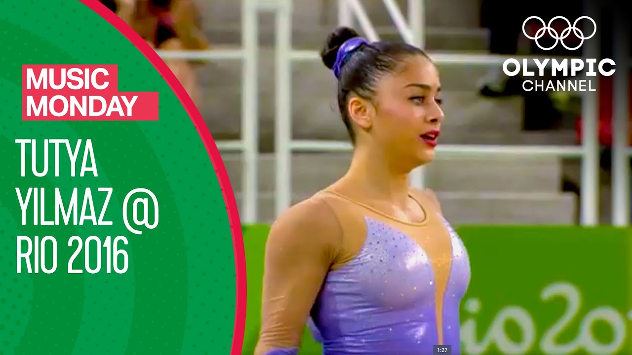 Tutya Yilmaz's Powerful Floor Routine to 