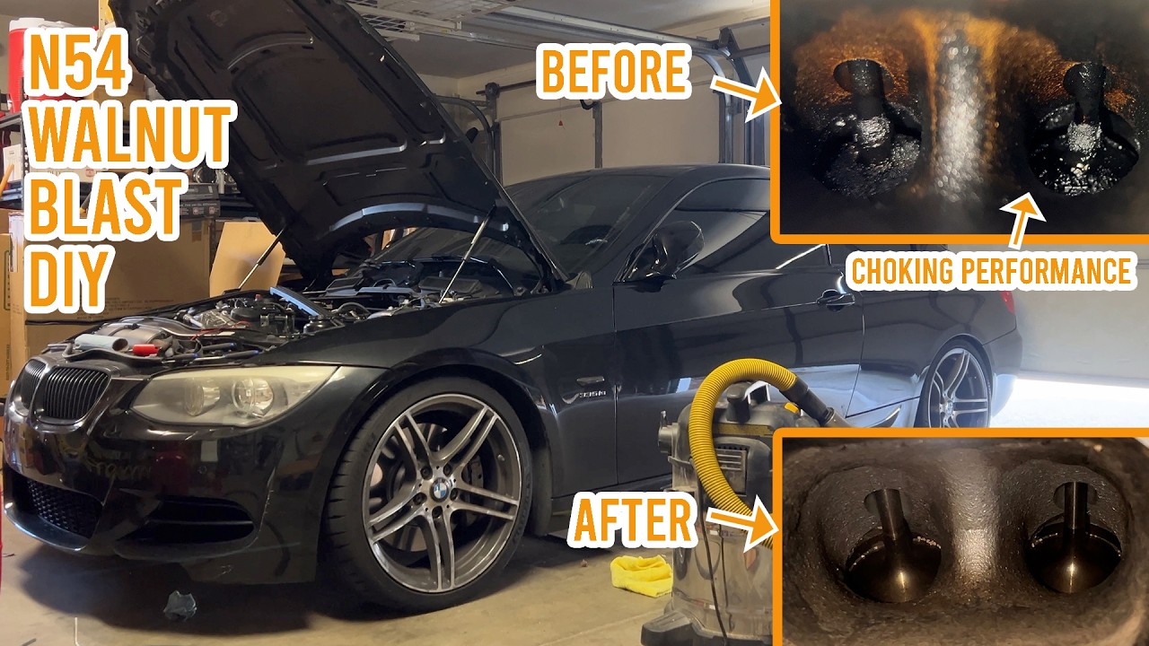 N54 Walnut Blast DIY (E92 335is)