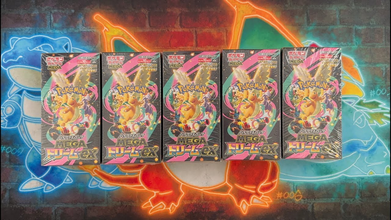 5 Mega Dream ex Booster Boxes! | WakoBako Livestream