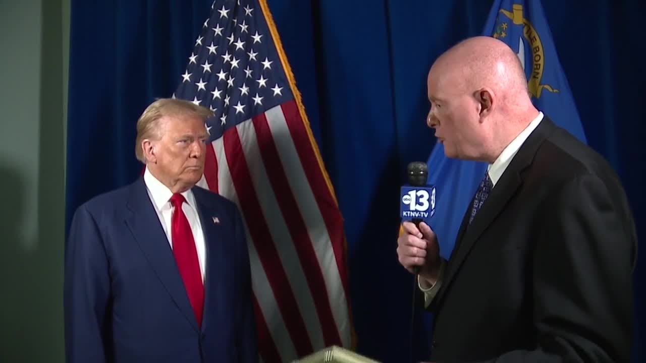 We asked Donald Trump about issues that matter to local Nevadans