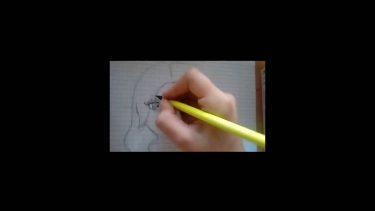 How to draw a anime girl part 4