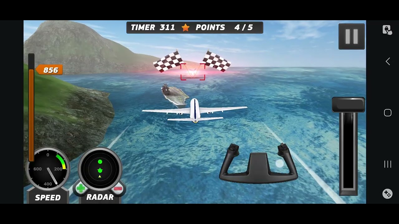 Airplane flying pilot Android HD Gameplay