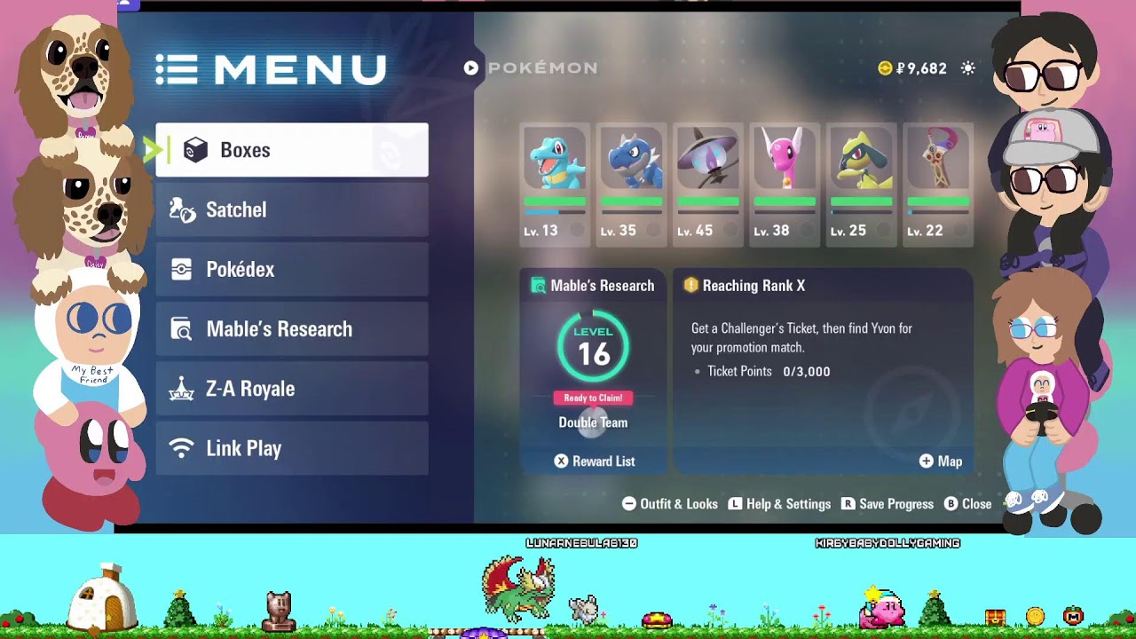 Pokemon Legends ZA Giveaway! Get a question correct, get a pokemon! Winner of quiz gets art prize!