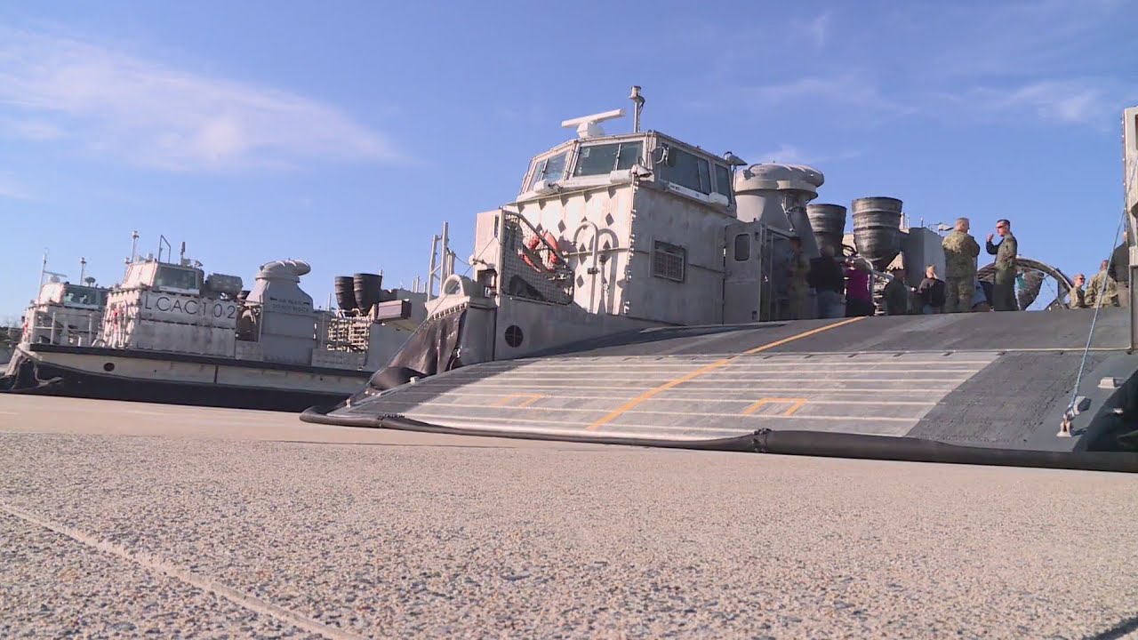 The latest generation of landing craft is at JEB Little Creek