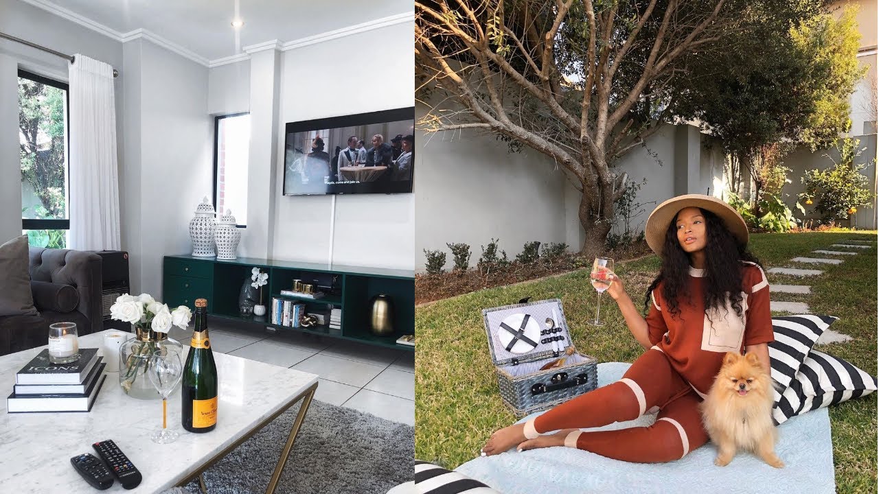 Inside Ayanda Thabethe's house