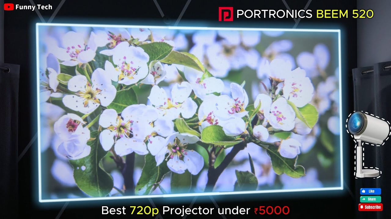 Portronics BEEM 520, Best Projector Under ₹5000