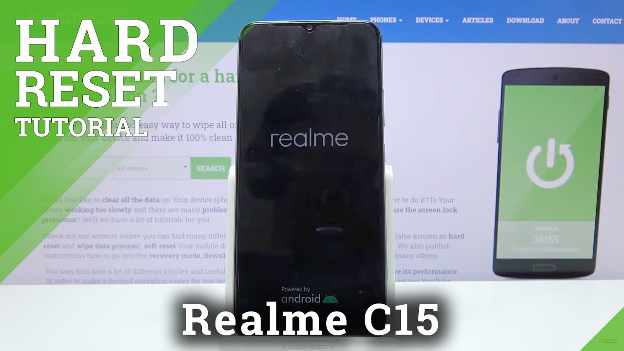 How to Hard Reset Realme C15 – Wipe All Data by Recovery Mode