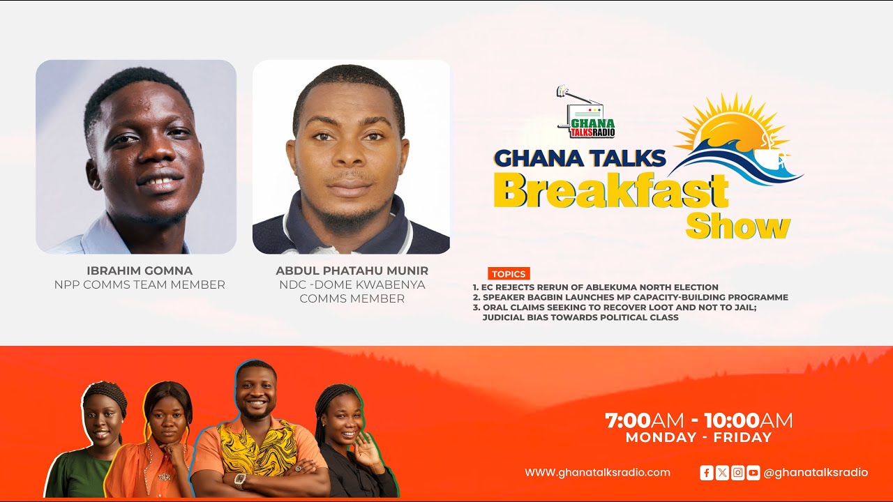 GhanaTalks Breakfast Show | 25th JUNE 2025 | #GhanaTalksBFS