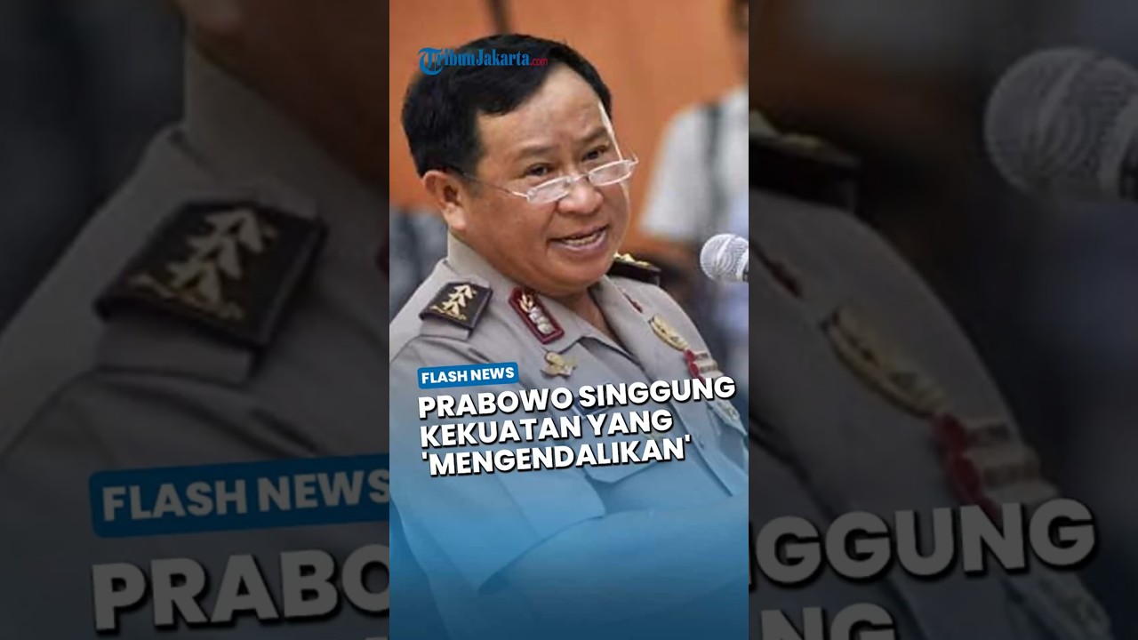 Blak-blakan! Susno Duadji Ungkap Curhat Prabowo ke Oposisi, Singgung Kekuatan yang 'Mengendalikan'