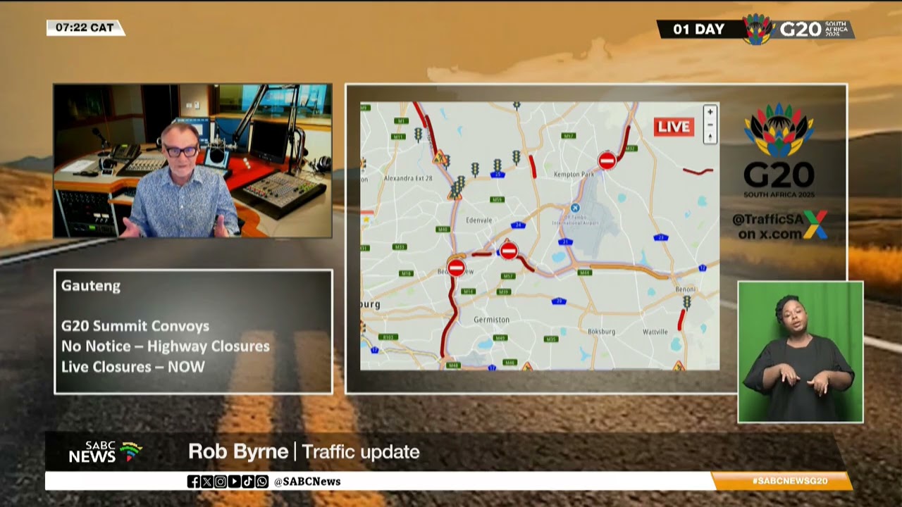 Traffic Update | 21 November 2025