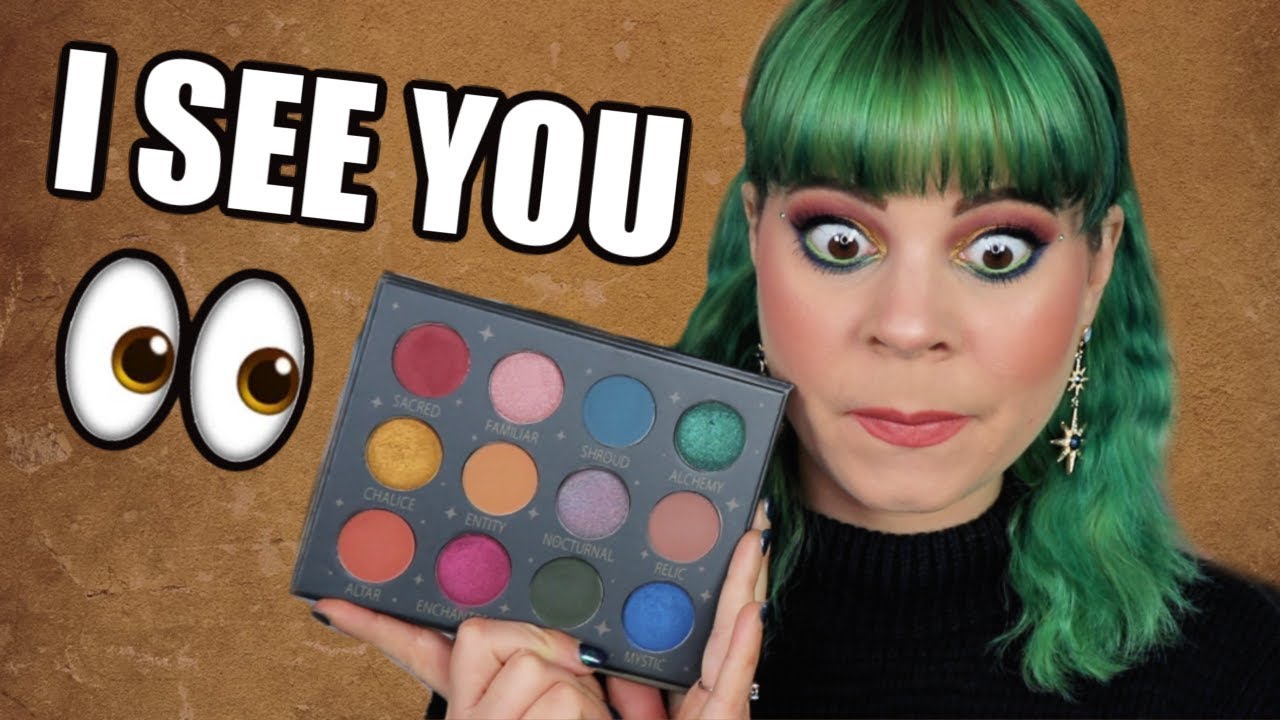 The Shroud Cosmetics Arcana palette finally came! 🤗 Annette-mas 2019