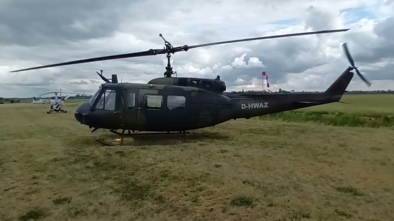 Bell UH-1 Huey Engine Start