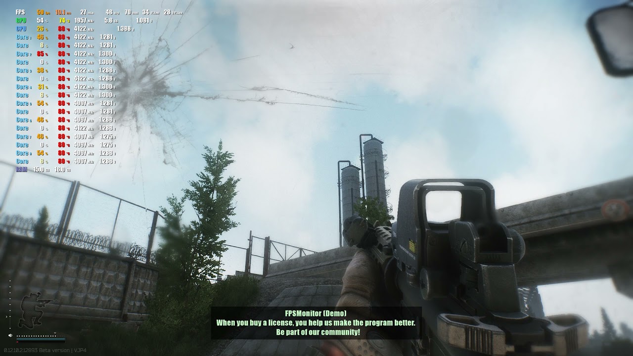 Escape From Tarkov RTX 3060 | Ryzen 7 5800H
