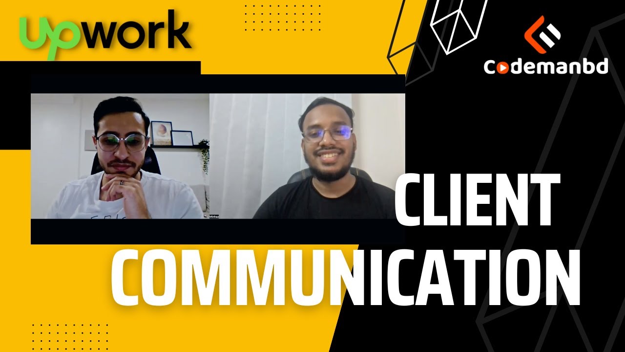 Upwork Live Client Communication | How to deal with client projects | Aiman Shafi 🔥