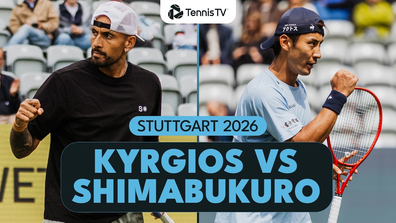 Nick Kyrgios vs Sho Shimabukuro Entertaining Match! | Stuttgart 2026 Highlights