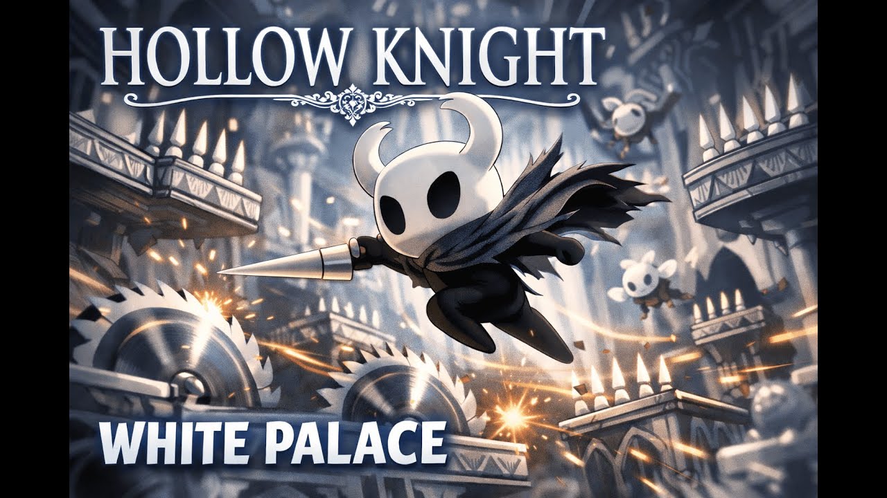 WHITE PALACE PARKOUR TUTORIAL - HOLLOW KNIGHT