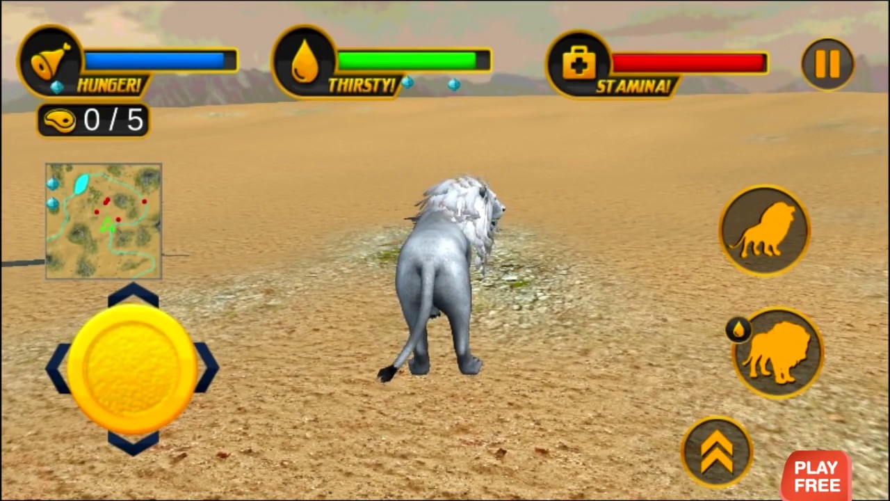 Ultimate Lion Attack Survival - Android Gameplay HD