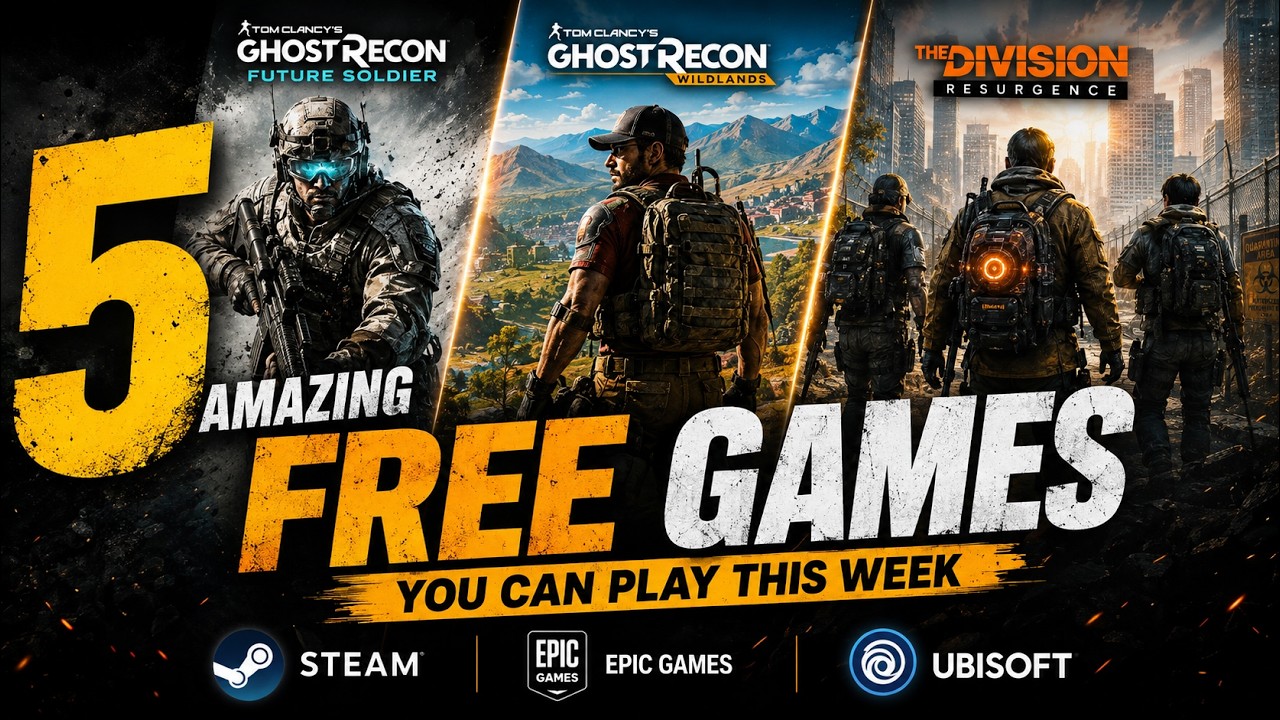 5 Amazing FREE Games You Can Play This Week 🎮