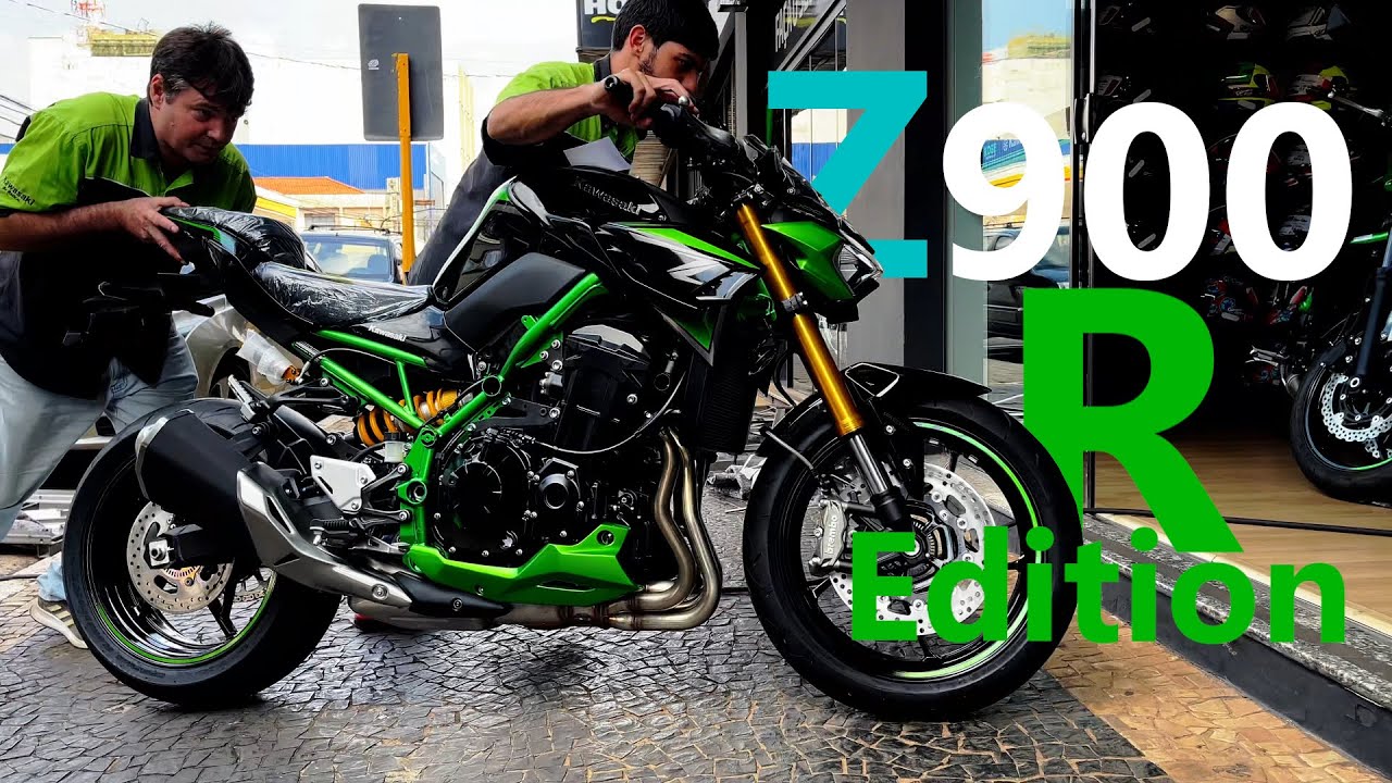 A Nova Kawasaki Z900 R Edition SE em Detalhes!