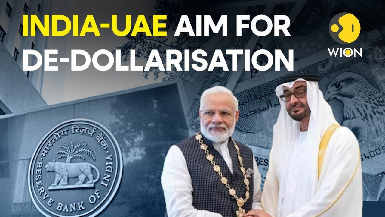 De-dollarisation: RBI urges lenders to use Rupee or Dirham in trade with the UAE | WION Originals