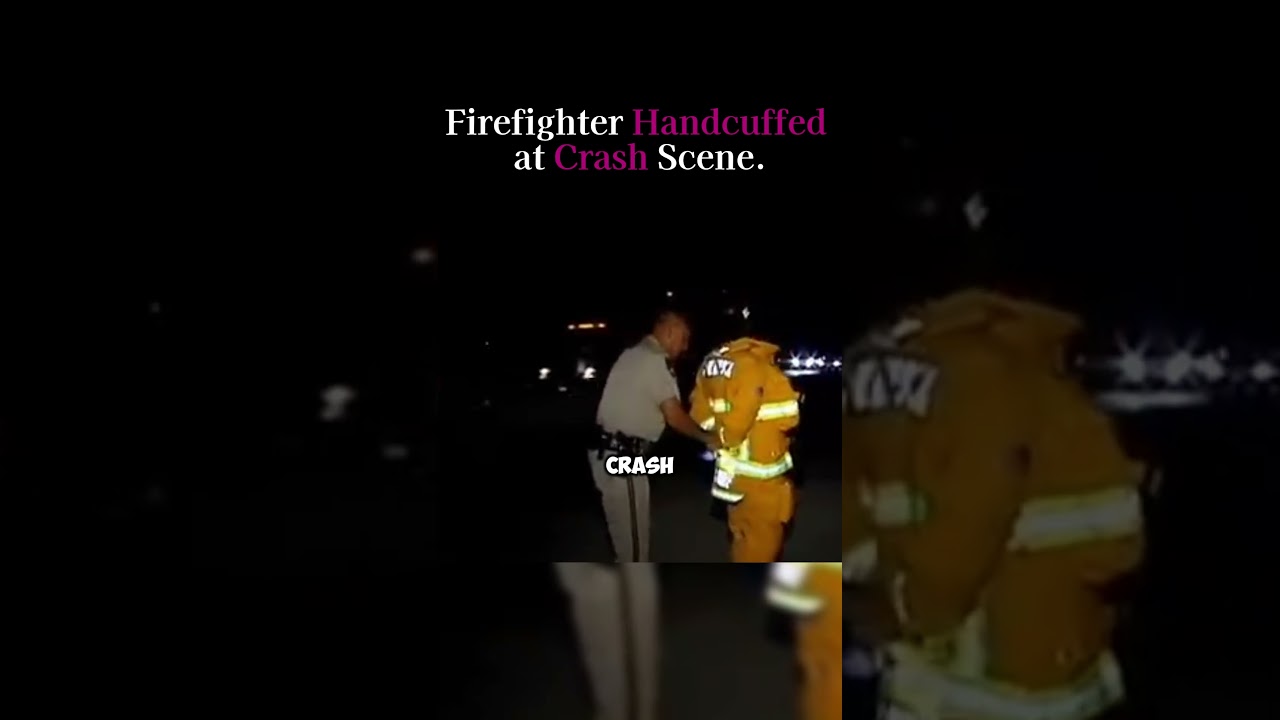 Firefighter got Arrested. #police#lawcamclips