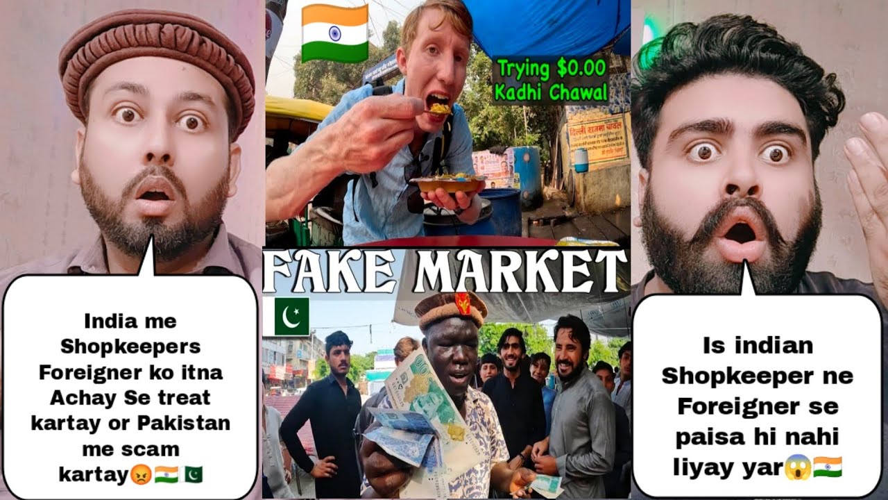 How Indian Vs Pakistani Shopkeepers Treat Foreigners | Pakistani Reaction