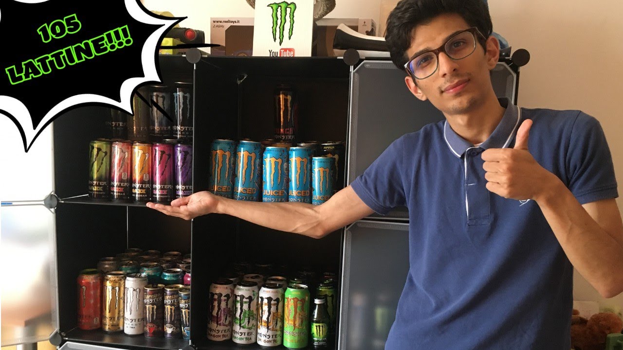 collezione di MONSTER ENERGY!!! oltre 100 Lattine!!! 🔥💚