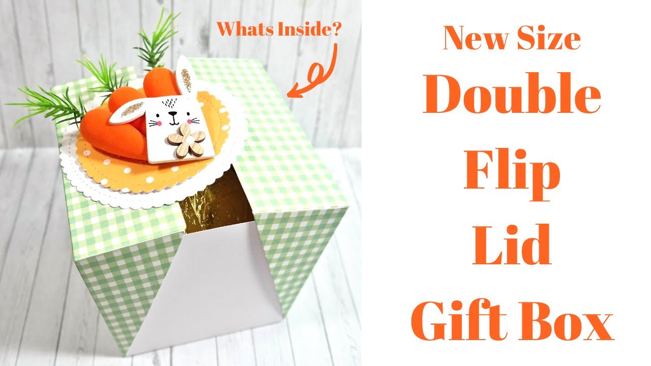 New Size Double Flip Lid Box