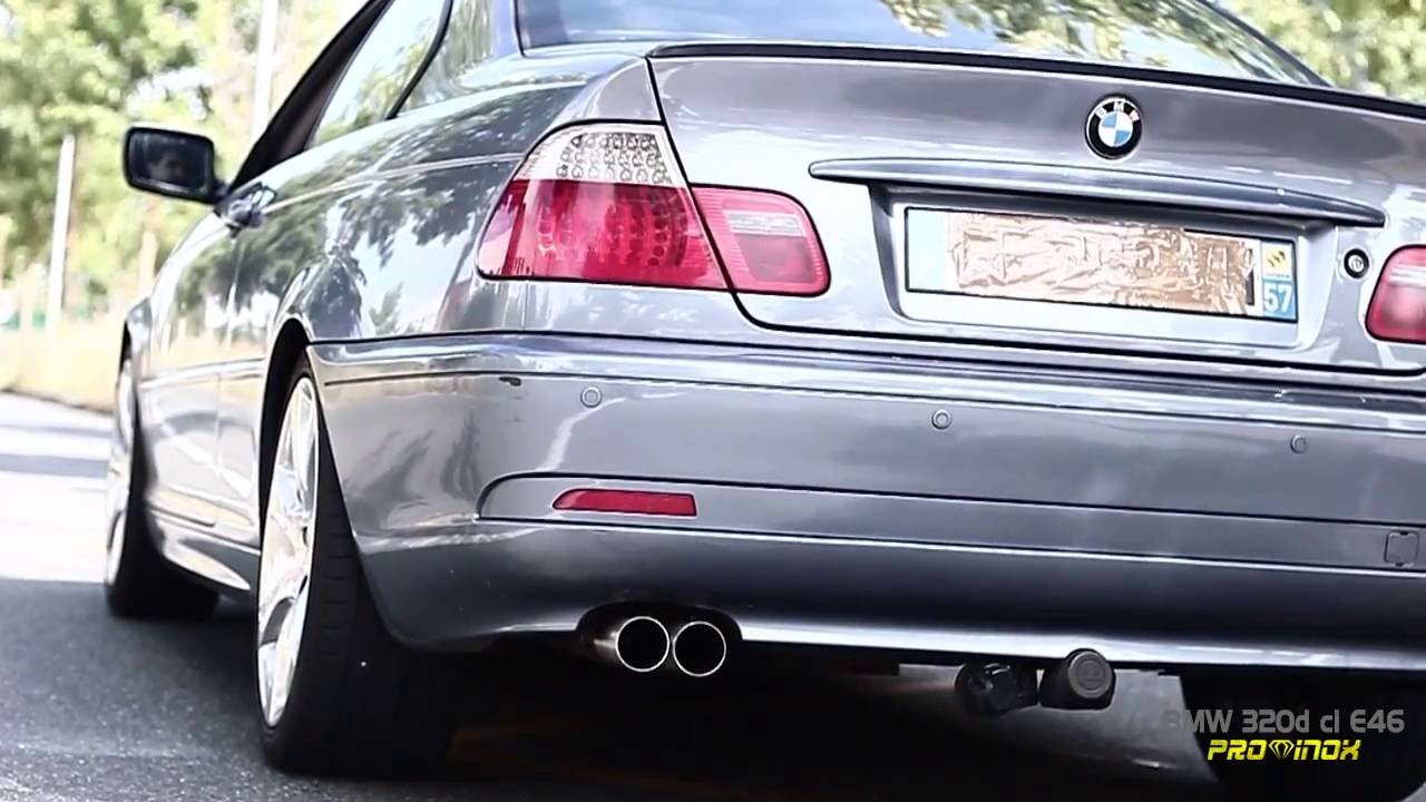 BMW 320cd E46 ligne complete Pro Inox