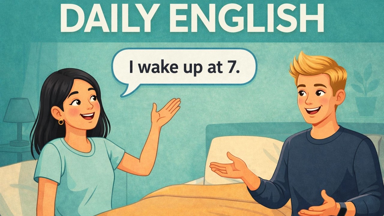 Daily English Conversation | Easy English for Beginners