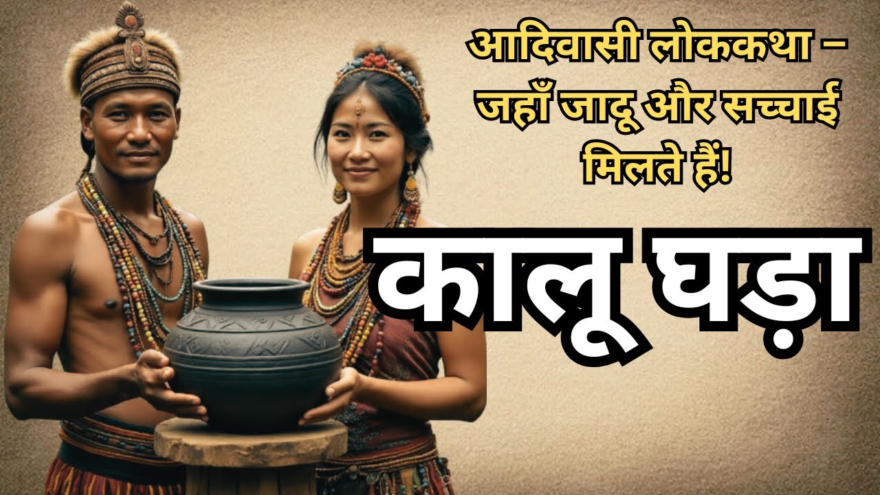 आदिवासी लोककथा – जहाँ जादू और सच्चाई मिलते हैं! कालू घड़ा | #LokKatha #HindiStory #IndianFolktales
