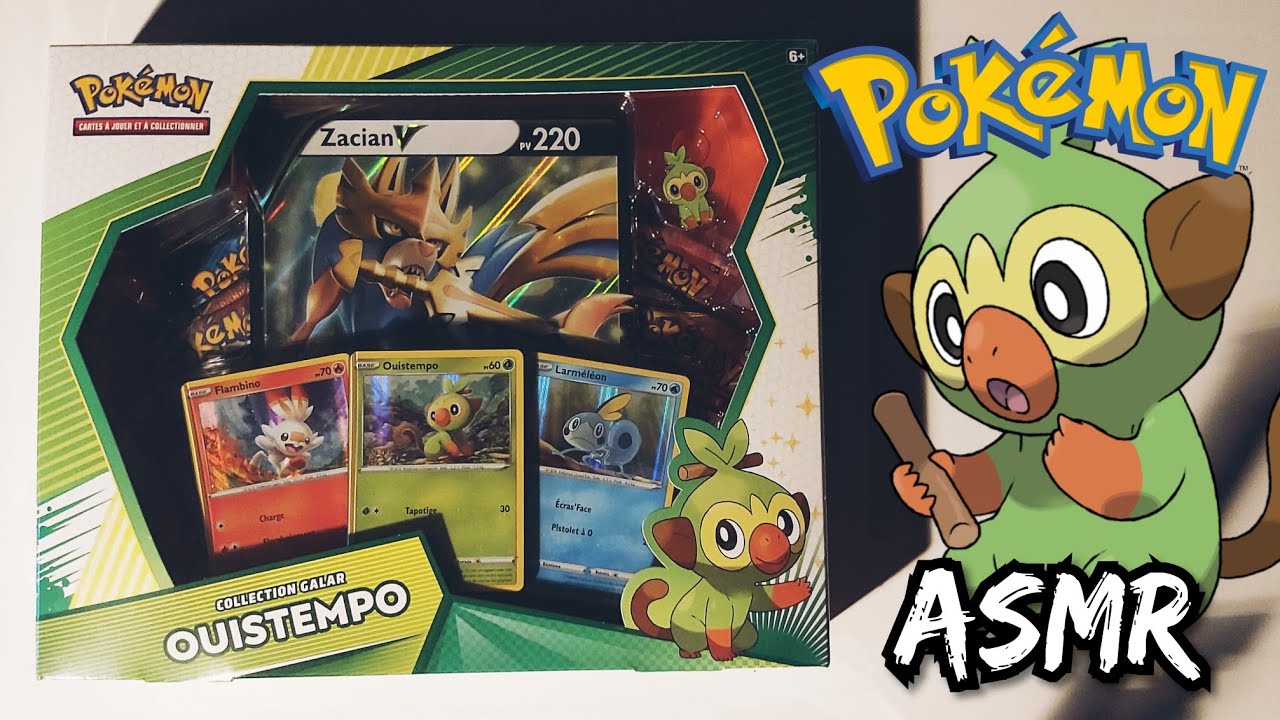 [Pokemon] Coffret Ouistempo ~ ASMR Français