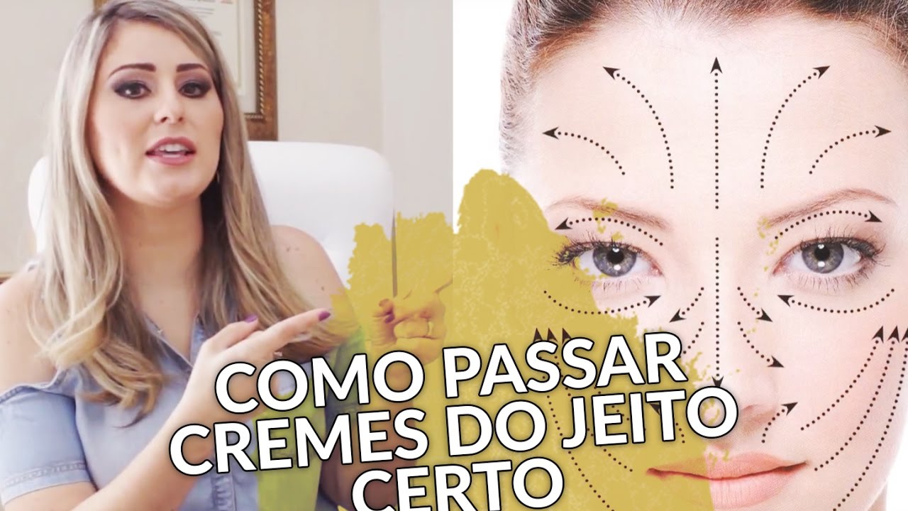 PASSO-A-PASSO: como passar cremes corretamente