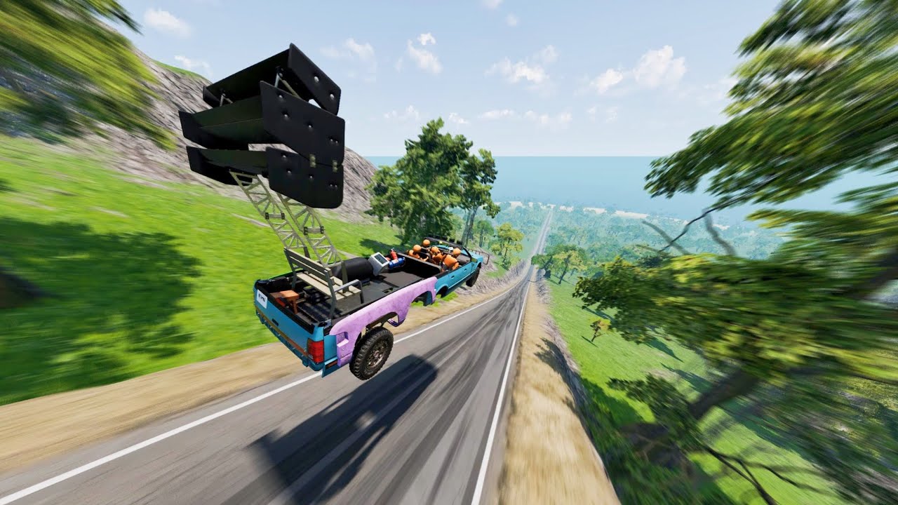 Just keep your foot on the gas&mdash;leave the rest to fate #5 - BeamNG Drive