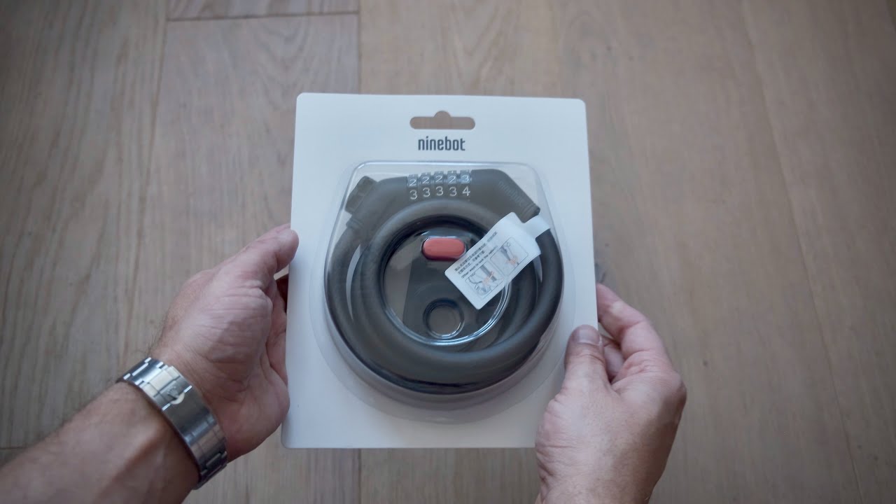 Ninebot scooter lock