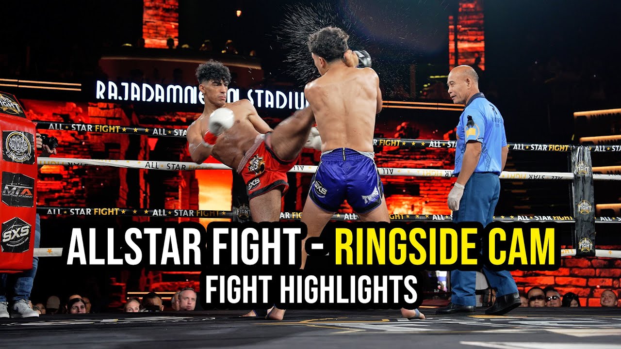 Allstar Fight - Ringside Cam - Fight Highlights